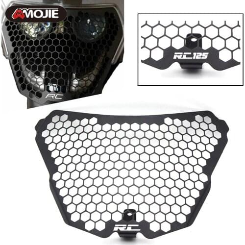 RC125 RC 125 RC200 RC 200 RC390 RC 390 2014-2021 Headlight grille cover Front Headlight Headlamp Grille Guard Cover Protector
