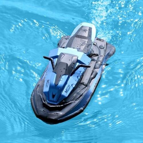 JJRC S9 1/14 2.4G Motorcycle RC Boat Double Motor Two Speed Vehicle 2.4G Remote Control Boat Models Outdoor Toys for Boy Kid