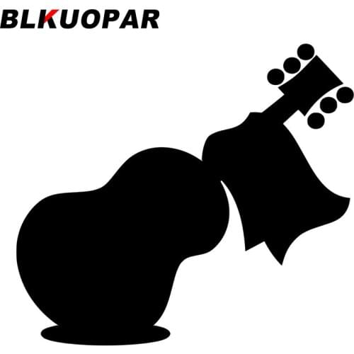 BLKUOPAR for Guitar Music Mexico Party Car Stickers Simple Personality Decals Graffiti Die Cut Waterproof Motorcycle Decor