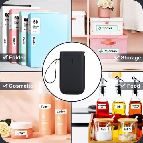 Niimbot D11 Pocket Mini Smart Label Maker Wireless Bluetooth Portable Thermal Label Printer with Rich Templates Symbols Fonts