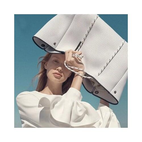 New arrival Luxurious diving fabric breathable women bag large-capacity brand Casual Tote bag shoulder bags Casual Tote bag