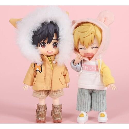 Obitsu11 clothes fashion dolls pants PICCODO、BJD GSC pants Multicolor short and long pants OB11 clothes