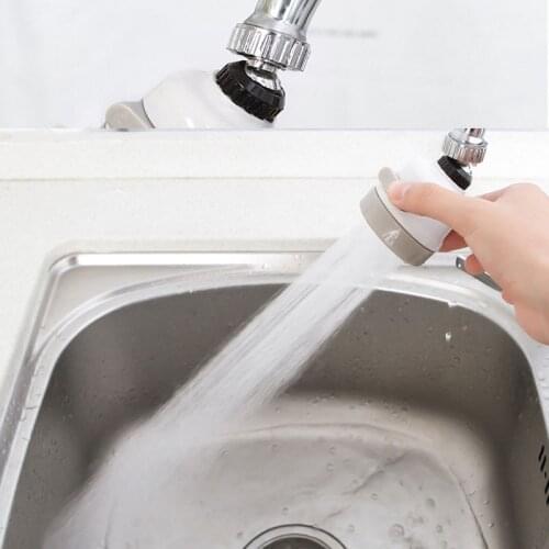 Rotatable Bathroom Kitchen Accessories Water Saver 3 Modes Water Tap Nozzle Filter Splash-proof Faucet Extenders Booster