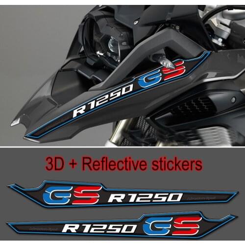 R 1250 GS Motorcycle 3D Stickers For BMW R1250GS R1250 HP Panel Fairing Fender Extension Wheel Extender ADV Adventure 2019 2020