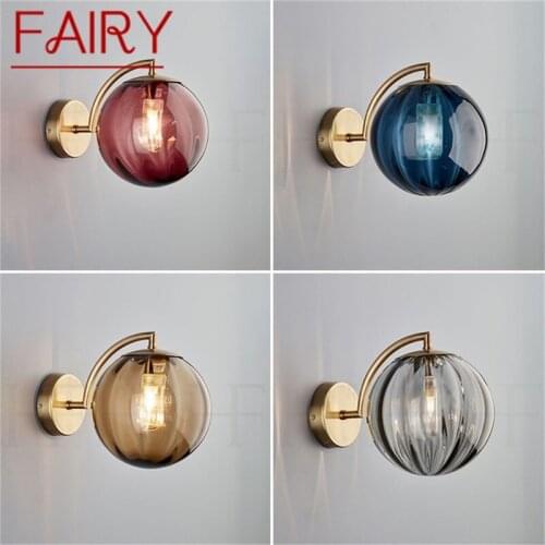 FAIRY Nordic Indoor Wall Sconces Lamp Postmodern Lighting Fixtures for Home Living Room Decoration