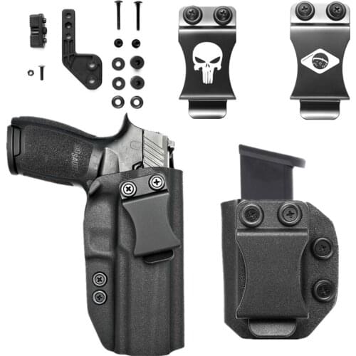 Internal Inside the Waistband kydex IWB Holster For Sig Sauer P320 Full Size Concealment clip Concealed Carry Right Hand Draw