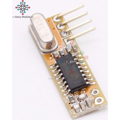 RXB12 high sensitivity superheterodyne receiver module wireless receiver module ultra-small size 315Mhz/433Mhz for Arduino AVR
