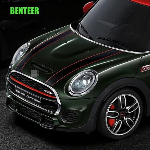 2pcs/lot Matte Car body sticker for Mini JCW Mini Cooper S One John Works Countryman Car Styling R60 F60