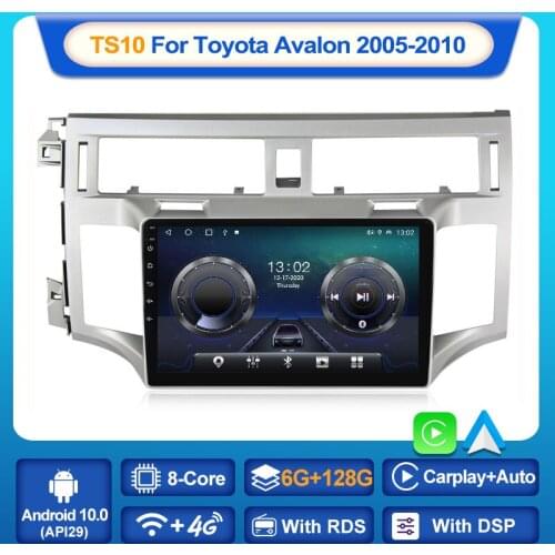 MEKEDE Android 10 Carplay For Toyota Avalon 3 2005 - 2010 Car Radio Video Multimedia Player Navi Stereo GPS No 2Din 2 Din DVD BT