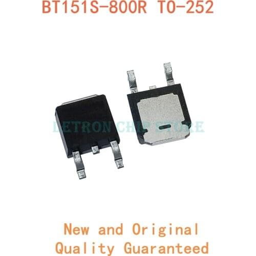 10pcs BT151S-800R TO252 BT151 800R TO-252 BT151S-800 DPAK BT151S 800R SMD new original