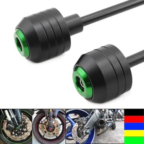 For SUZUKI HAYABUSA GSXR1300 2018 2019 2020 Front Rear Wheel Slider Fork Axle Crash Protector Swing Arm Pad Guard POM New