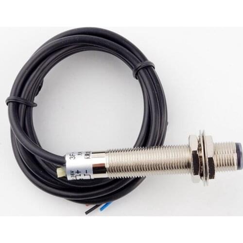 0-15CM M12 6-36V DC NPN Normally Open E3F-DS15C4 Photoelectric Switch Infrared Proximity Sensor Diffuse Reflection Brass IP65