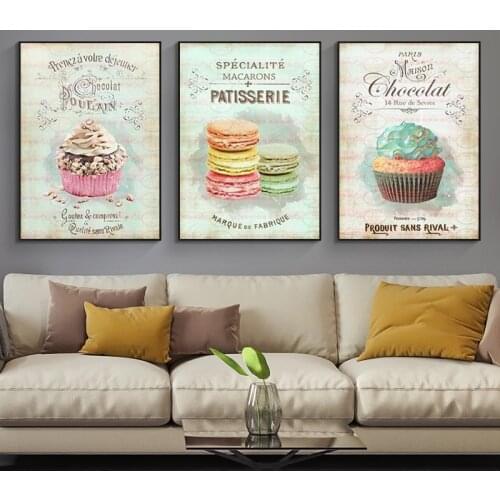 5D DIY Diamond Painting Dessert Bread Kitchen Restaurant Cross Stitch Kit Embroidery Mosaic Art Crystal Gift Home Decoration