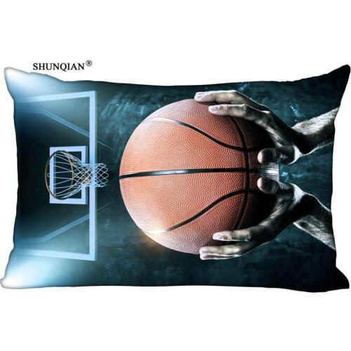 New Baketball Pillow Case Custom Wedding Pillowcase Cover Cases Gift Zippered Rectangle Pillow Case