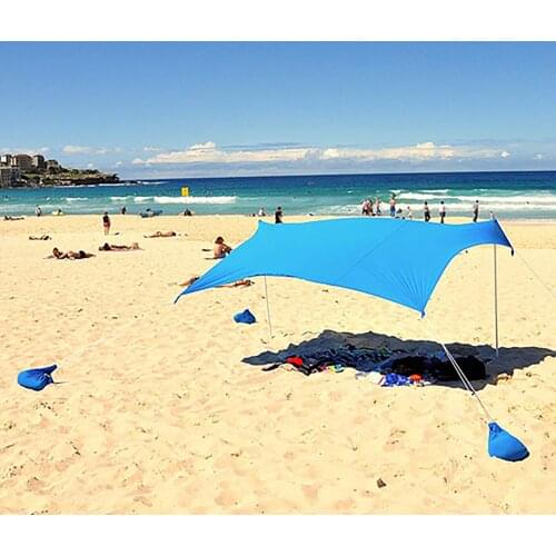 Portable Pergola Beach Tent Sun Shelter Outdoor Shade Camping Trips Tent палатка для рыбалки Tiendas De Campaña y Refugios