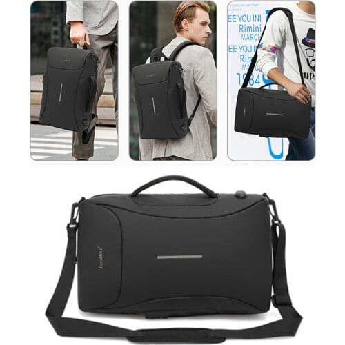 COOLBELL Backpack Fashion Travel Business Backpack Shoulder Hand Bag 15.6Inch USB Laptop Backpack Nylon Waterproof Backpack