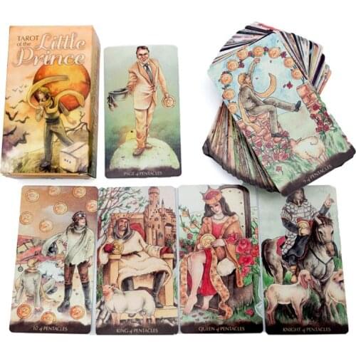 Tarot of Whimsical Loosely 78 Deck Cards Fate Divination Game ubxvcd 78 Deck Cards, Tarot Du Petit Prince Board Game Baralho