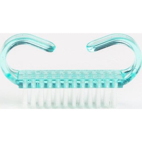 1pcs Large Plastic Manicure Pedicure Brush Nail Cleaning Tools Soft Remove Dust Makeup Brushes Nail Care Accessories