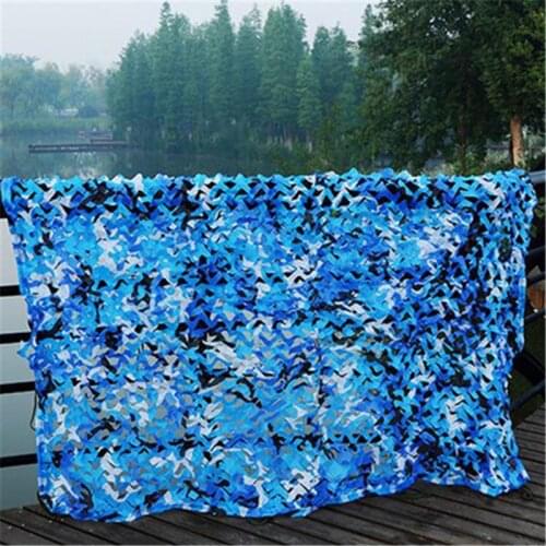 2.5x6M Military Woodland Camouflage Shade Net Outdoor Jungle Camo Sun Shelter Tent Hunting Mesh Awning Camping Hide Shade Sails