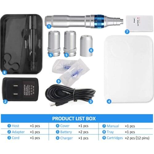 2019 Konmison Electric Dr.Pen A6 Permanente Tattoo Needles PenElectric Micro Rolling Micro Needling Tool