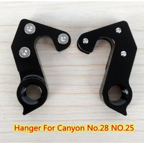 5sets CNC Bicycle rear Derailleur hanger No.28 NO.25 for canyon Aeroad CF SLX canyon Ultimate CF Speedmax SLX frame mech dropout