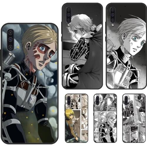Armin Arlert Attack on Titan Case For Samsung A32 A12 A42 A52 A72 A31 A51 A71 A20e A21S A02 A10 A30S A40 A50 A70 Coque