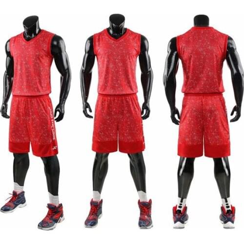 2019 new basketball uniform suit mens and womens competition training sportswear wholesale custom printed number