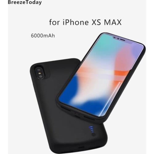 Battery Charger Case Battery Case 6000mAh For iPhone XR X XS MAX Power Case Power Bank Battery Charging Case