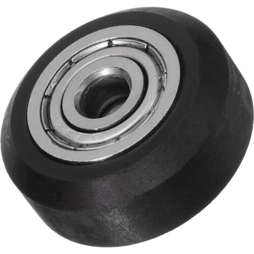 Carbon Steel Wheel Groove Ball Bearing Bore 5mm Passive Round Gear Perlin Wheel Pulley 3D Printer Parts CR-10 CR-10S