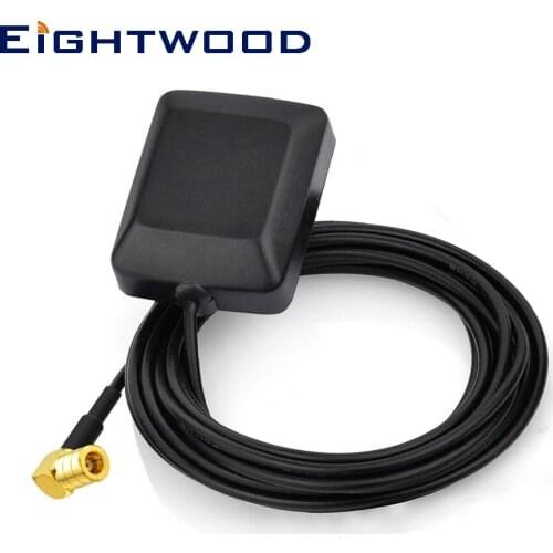 Eightwood Mini Satellite Radio Antenna SMB Female for Sirius XM Car Vehicle Trucks RV HD Hi-Fi Radio Stereo Receiver Tuner