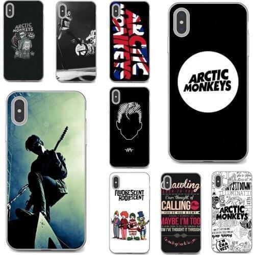 Soft Case Cover For Xiaomi poco X3 nfc F2 Pro M3 Mi 5X 6X Max Mix 1 2 2S 3 Mi5 Mi6 Mi3 Mi4 Arctic-Monkeys-Logo-Music-Band