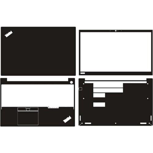 KH Laptop Sticker Skin Decals Cover Protector Guard for Lenovo Thinkpad E15 Gen1 15.6" 2020