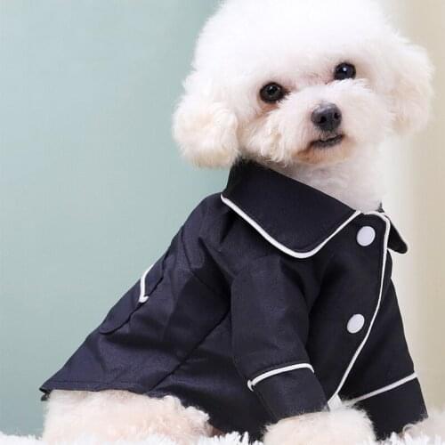 Korean Style Pet Pajamas Comfortable Breathable Dog Shirts Luxury Clothes For Dog Fashion Dog Pajamas Pet Clothing Pet Supplies
