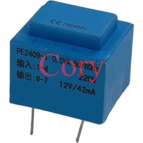 1PCS Voltage Converter 4 Pins Encapsulated Transformer 0.5VA