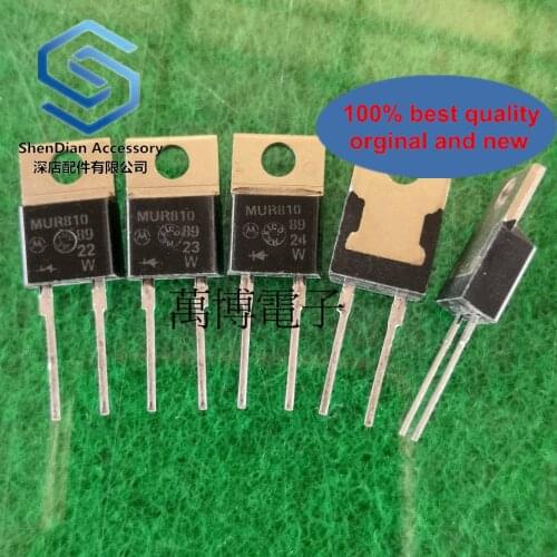 5pcs only orginal new MUR810 U810 8A-100V fast recovery diode