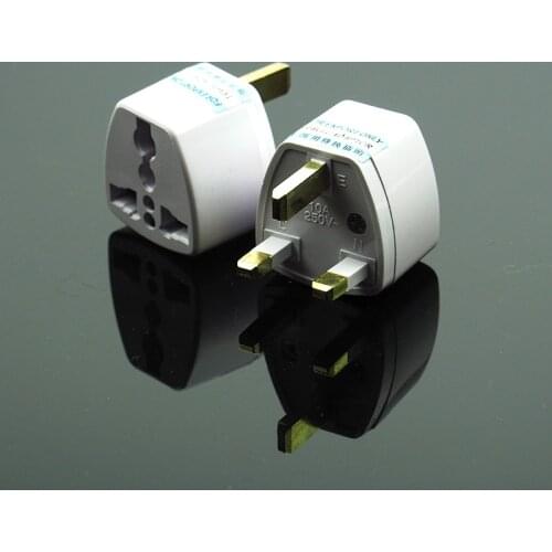 Universal AC Power AU UK US to EU Plug Adapter Socket Conversion Adaptor Converter for Travel Home Use Socket
