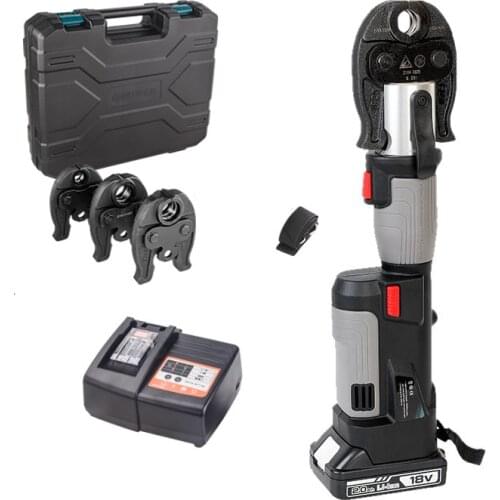 Rechargeable Electric Plier Hydraulic Pressure Pipe Wrench PEX Battery Pipe Hydraulic Crimping Tool for Copper EZ-1528