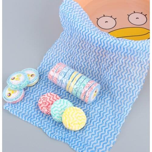 5Pcs/set super Portable Travel Non-woven Fabric Disposable Compressed Towel Mini Face Care Magic Hand Towel For Outdoor Sports