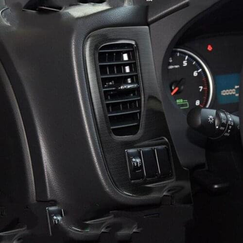 For Mitsubishi Outlander 2017 1PC High Quality ABS Chrome Car Air-Conditioning Left Cover Trim Car Styling Accessories