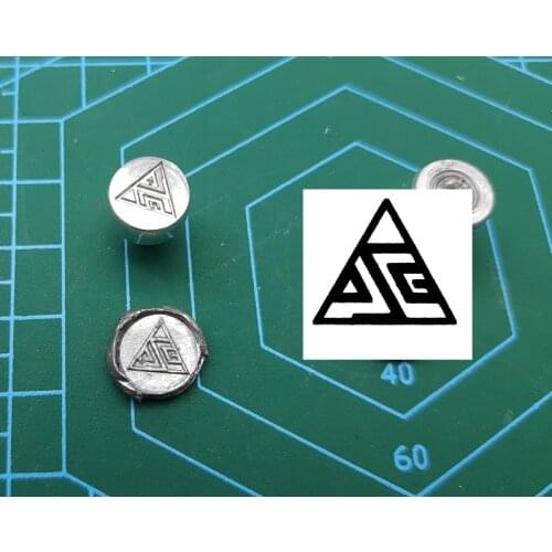 Custom Lead seal Graphic making for Anti-theft Seal Water Meter Electric meter KF SMC