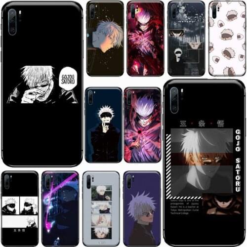 Jujutsu kaisen Gojo Satoru anime Phone Case For huawei p30 p40 p20 lite pro p smart 2019 2020 nova 6 7 se pro 5t coque funda