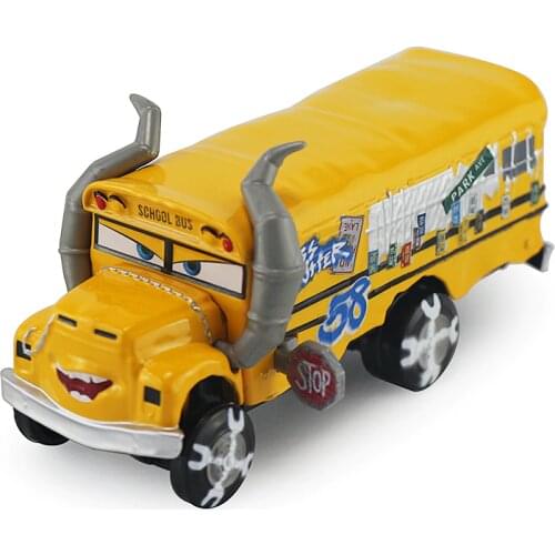 Disney Pixar Cars 3 Miss Fritter Lightning McQueen Jackson Storm Cruz Ramirez Metal Car Model Childrens Day Gift For Kid Boy