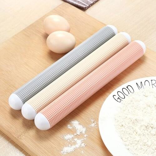 Multi-function Durable Non-stick Kitchen Rolling Pin Fondant Dumpling Skin Bread Dough Roller Decorating Tool Baking Accessories