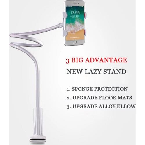 Mobile phone couch potato live TV tablet computer multi-function iPad double chuck screw base stand держатели для телефона baseu