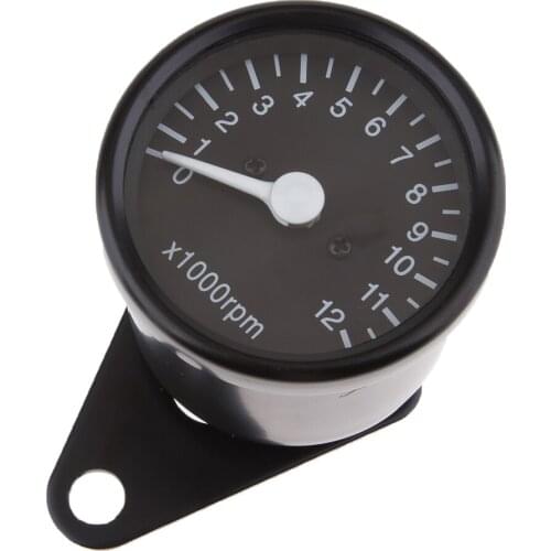Motorcycle Digital Speedometer Tachometer Odometer 12x1000RPM