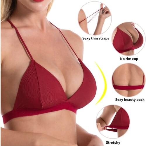 Bra Women BH Female underwear bralette Crop top sexy push up bra strapless lace Female bra biustonosz sujetador lenceria bralet