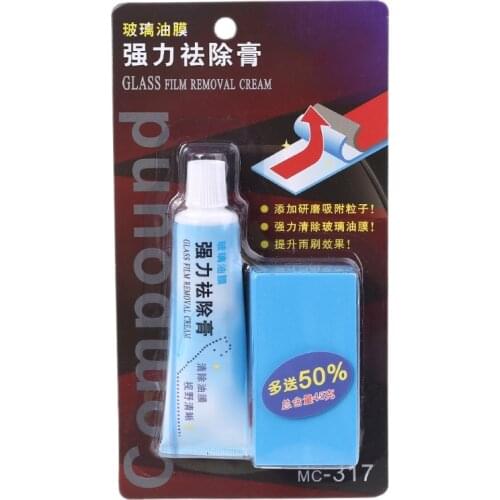 P82B Glass Film Removal Cream for Auto Car Bathroom Window Glass Windscreen Mirror