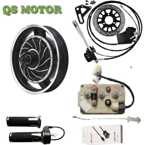 QS273 3000W 72V V3 17inch Electric Motorcycle QSMotor Conversion Kit