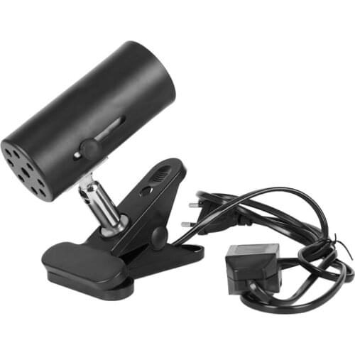 Reptiles Light With Clamp Ceramic Heat Emitter Support Infrared Lamp Bulb EU Plug