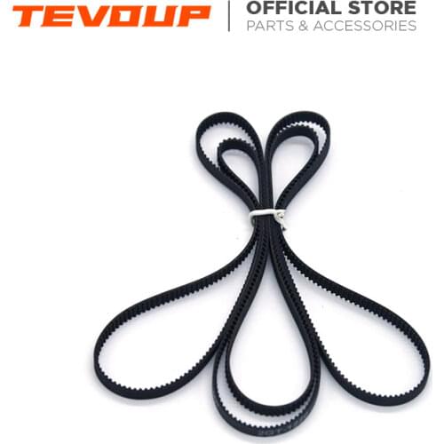 3D printer parts 2GT synchronous belt Pitch length Closed loop GT2 synchronous belt Synchronous belt closure